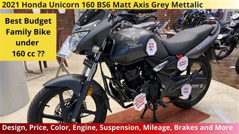 honda unicorn  bs matt axis grey  maintenance cc
