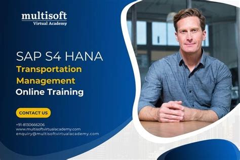 Sap S4 Hana Transportation Management Tm 1909 Online Training