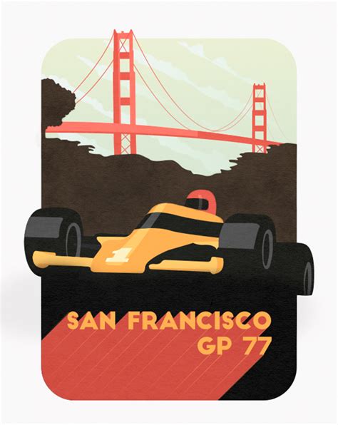 2014 | VINTAGE F1 POSTER DESIGN