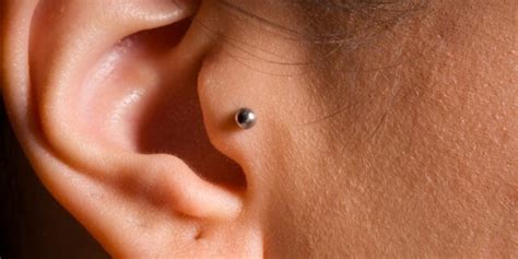 Piercing Al Trago Dell Orecchio Come Curare Il Tragus E I Rischi Rdd