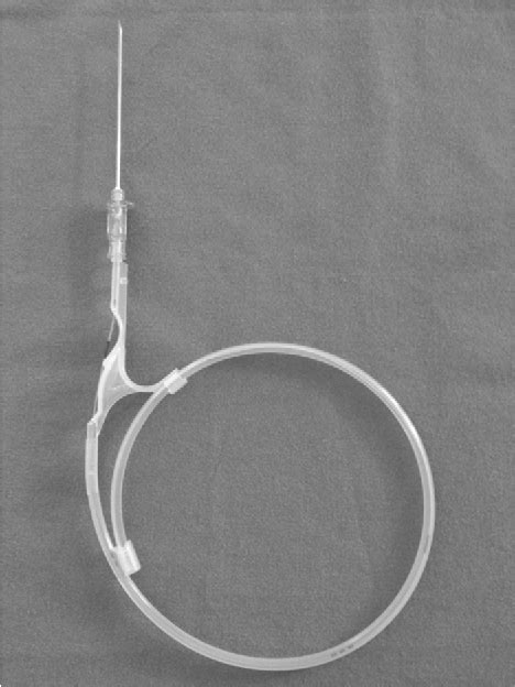 Figure 1 From Ultrasound Guided Central Venous Catheterization “syringe Free” Approach