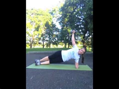 Side Plank With Delt Fly Raise Youtube