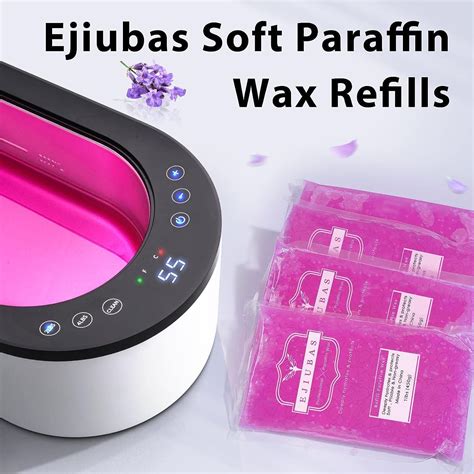 Ejiubas Lavender Paraffin Wax Blocks - 4 lbs | Paraffin Wax Refills for