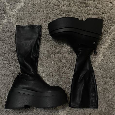 BRAND NEW Naked Wolfe Boots US By Accident Depop