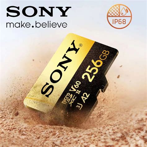 SONY-tarjeta-de-memoria-Micro-SD-de-alta-velocidad-128GB-256GB-32GB ...