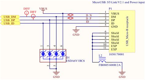 Micro Usb Connector Diagram