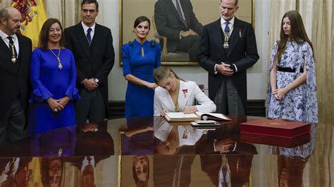 Así Ha Sido La Jura De La Constitución De Leonor Del Discurso De La Princesa Al Del Rey Felipe