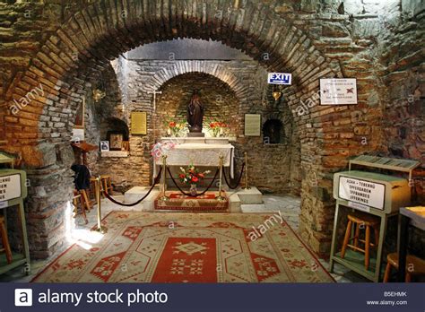 Virgin Mary Shrine Pope Leo Xiii Turkey Stock Ephesus Blessed