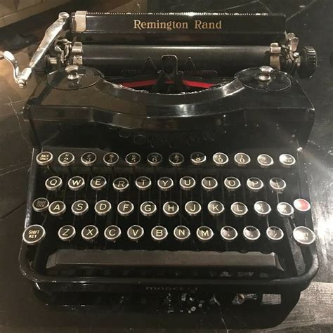 Antique Remington Typewriter [history Models Value]