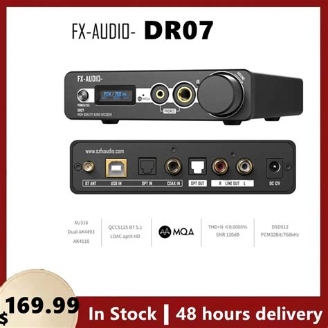 FX AUDIO DR07 Ift Ak4dac DAC Hepsi Bir Arada Kulakl K Amplifikat R