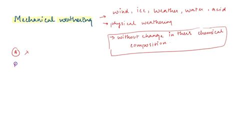 SOLVED Which Are Causes Of Mechanical Weathering Check All That Apply