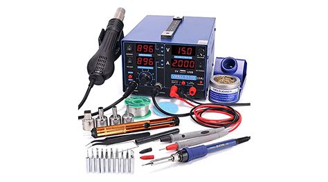 Yihua D A Usb Smd Hot Air Rework Soldering Iron Station Dc Power Supply V A With V
