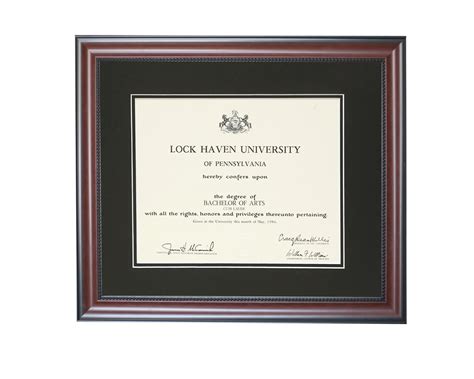 Diploma Frame 11x14 Mahogany College Diploma Graduation Etsy