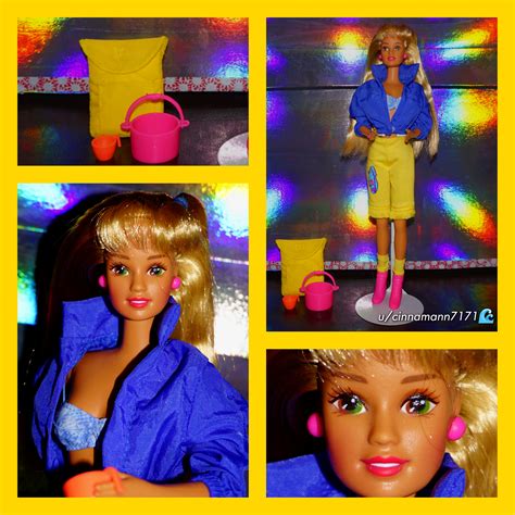 1993 Camp Barbie Teresa Doll Rare This Doll Comes Complete With Color Change Honey Blonde