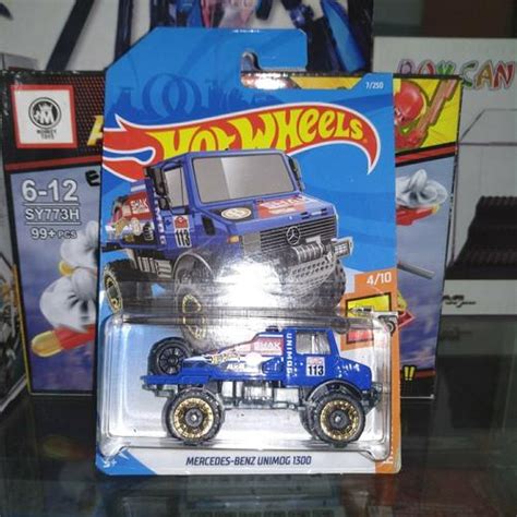 Jual Hot Wheels Mercedes Benz Unimog Biru Biru Kab Kebumen Mbonk Tokopedia