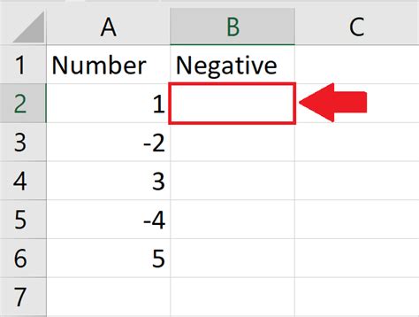 How To Do A Negative In Excel How To Add Negative Cells In Excel