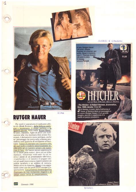Pin by Flavia Mb on Rutger Hauer (+1.000) | Rutger hauer, Movies, Movie
