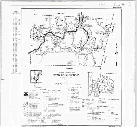 Maps Vtrans Vermont Gov Maps Townmapseries Windham Co Wardsboro