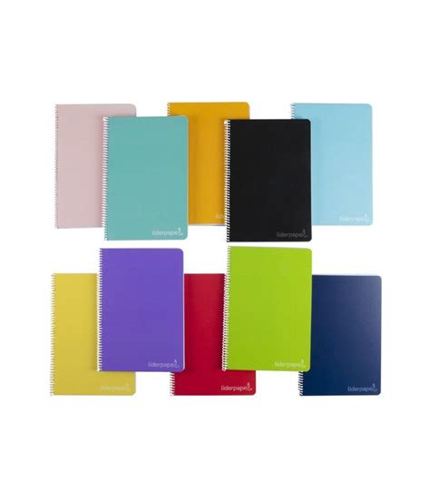 Cuaderno Espiral Liderpapel Cuarto Witty Tapa Dura H Gr Rayado