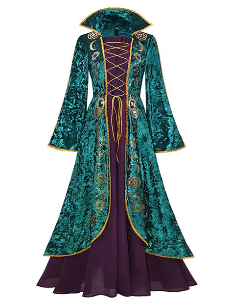 Buy Winifred Sanderson Sisters Costumes Dress Women Hocus Pocus Costume ...