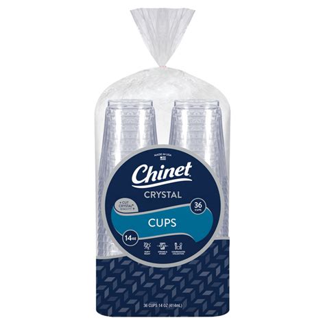 Save On Chinet Crystal Plastic Cups Oz Order Online Delivery Giant