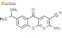 2 Amino 7 Isopropyl 5 Oxo 5H 1 Benzopyrano 2 3 B Pyridine 3