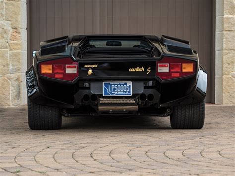 Rm Sotheby S Lamborghini Countach Lp S By Bertone Monterey