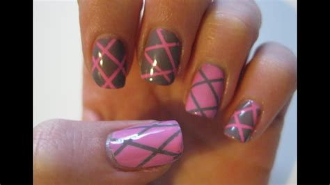 Easy Nail Striping Tape Tutorial YouTube