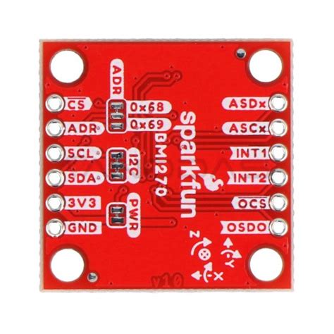 Sparkfun Dof Imu Breakout Bmi Axis Accelerometer And