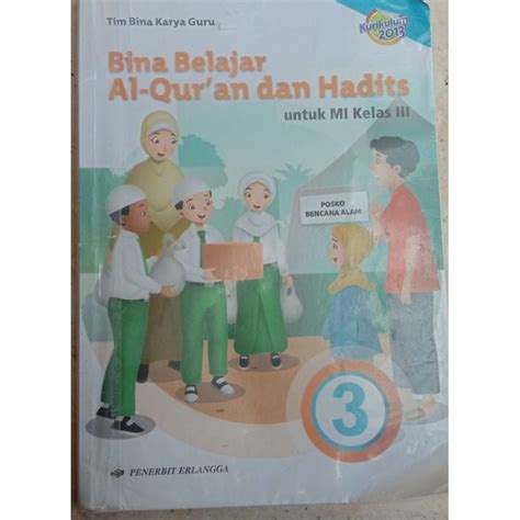 Jual Buku Al Quran Dan Hadits Untuk Anak Sd Kelas 3 Bekas Indonesia