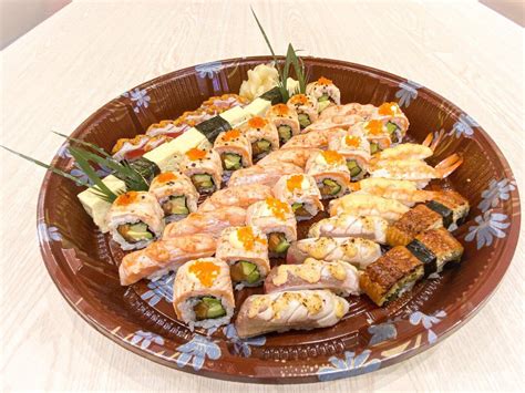 Aburi Sushi Platter 44 Pcs — Standing Sushi Bar