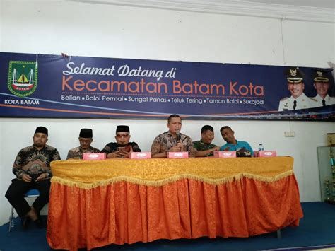 Rapat Persiapan Mtq H Tingkat Kecamatan Batam Kota Tahun