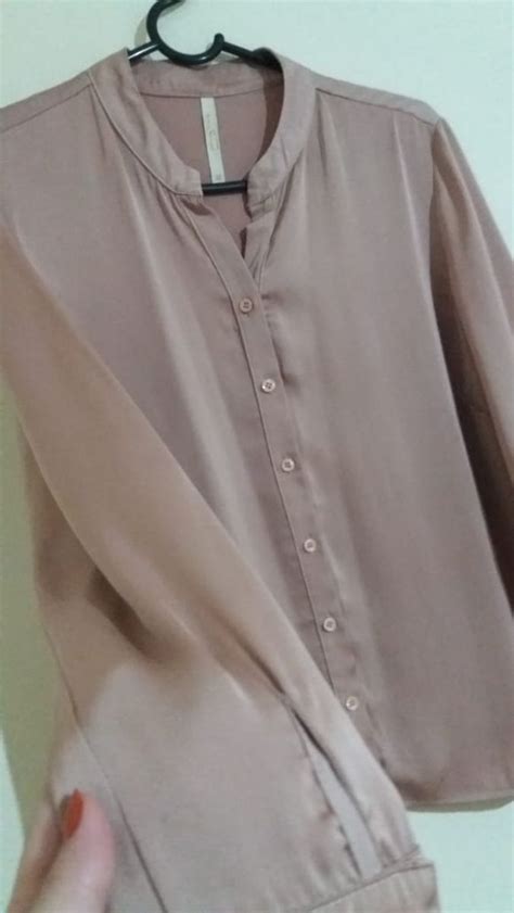 Camisa Nude Camisa Feminina Nunca Usado Enjoei