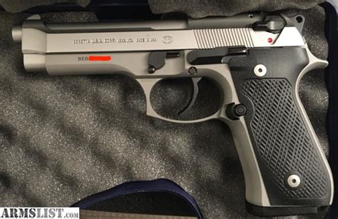 ARMSLIST For Sale Beretta 92FS Inox Stainless W Upgrades