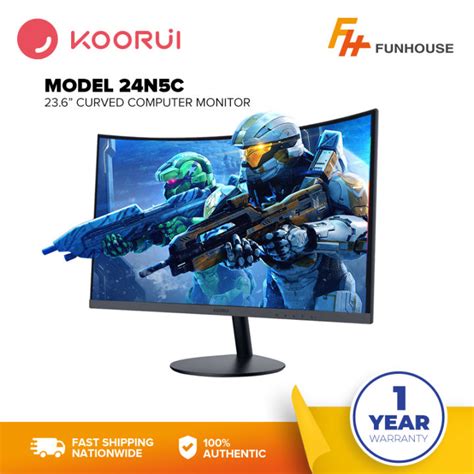 Koorui 24n5c 24 Curved 60hz Computer Monitor Led Monitor Full Hd 1080p