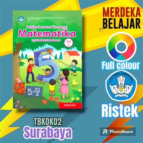 Jual Buku Matematika Sd Kelas Volume Kurikulum Merdeka Sekolah