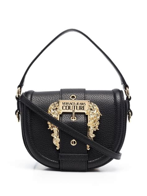 Versace Jeans Couture Baroque Buckle Tote Bag Farfetch