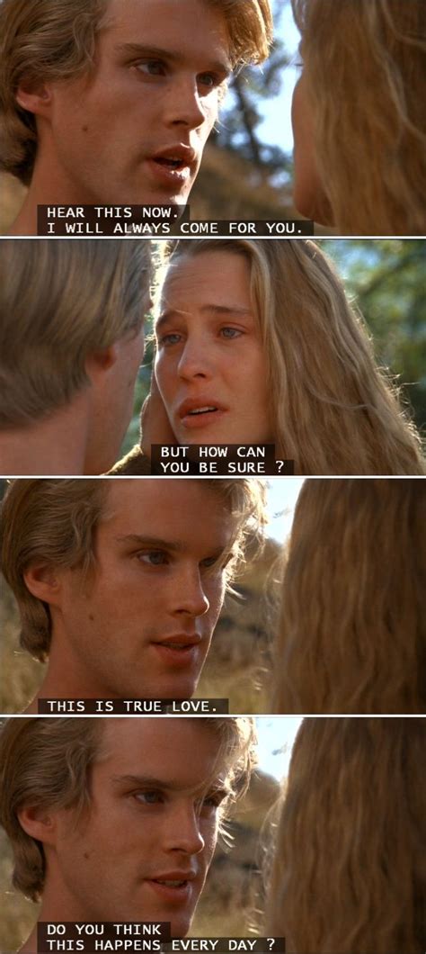 This Is True Love The Princess Bride Princess Bride Quotes