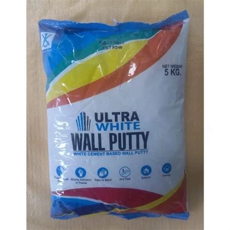 Kg Ultra White Cement Based Wall Putty At Rs Kg Cement Putty In