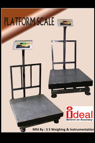 Heavy Duty Industrial Platform Scale at Best Price in Indore | S S ...