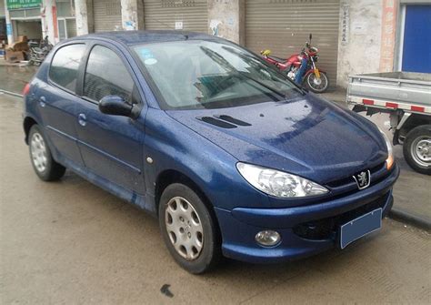 Peugeot 206 Höchstgeschwindigkeit | vMax in der Tabelle | alle Modelle