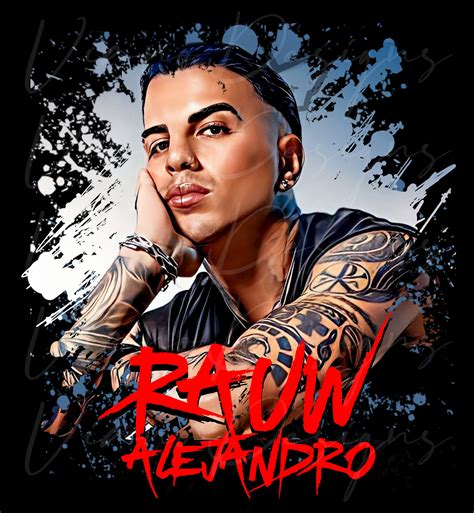 rauw alejandro png digital  file sublimation rauw etsy