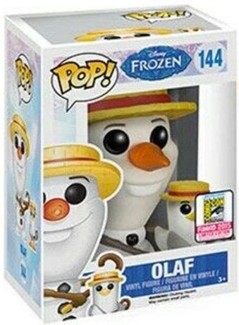 Figurine Pop La Reine Des Neiges Disney Pas Cher Olaf Avec