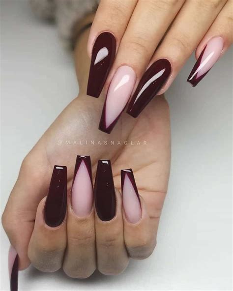 35 Amazing Burgundy Nails You Should Try In 2023 Atelier Yuwa Ciao Jp