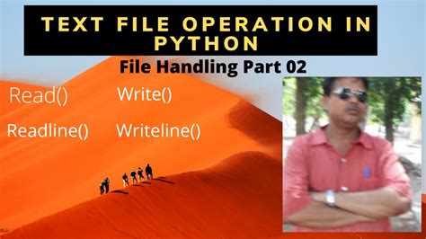 Text File Handling In Python Read Write Readline