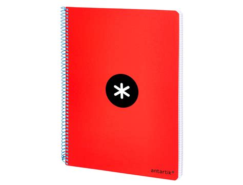 Donclip Es CUADERNO ESPIRAL LIDERPAPEL A5 ANTARTIK TAPA DURA 80H