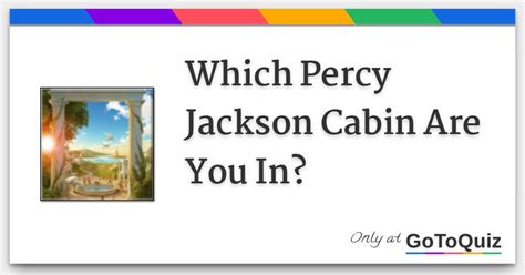 Percy Jackson Cabin Quiz Gotoquiz – Cabin Photos Collections