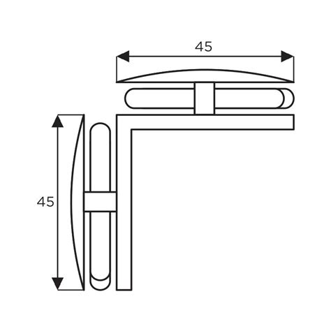 Glass To Glass Connector 90 OGC 33