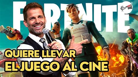 Zack Snyder Quiere Dirigir Una Pel Cula De Fortnite Cinemasnews Youtube