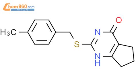 Methylbenzyl Thio Tetrahydro H Cyclopenta D